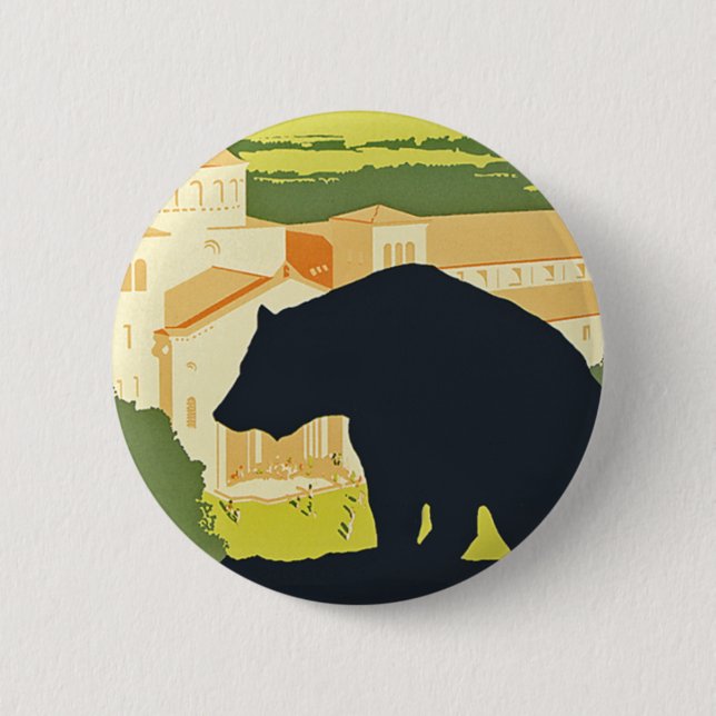 California State Fair 6 Cm Round Badge (Front)
