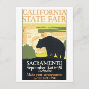 California State Fair Sacramento Postcard