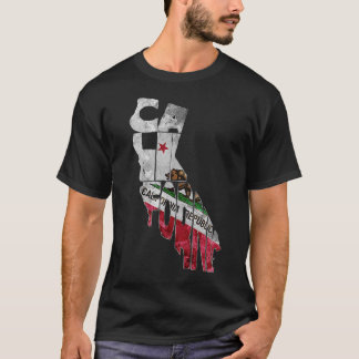 California State Flag Cali love awesome graphic T-Shirt