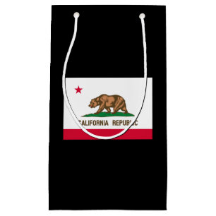 California State Flag Design Small Gift Bag