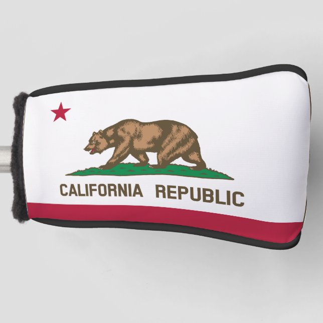 California State Flag  Golf Head Cover (Front)