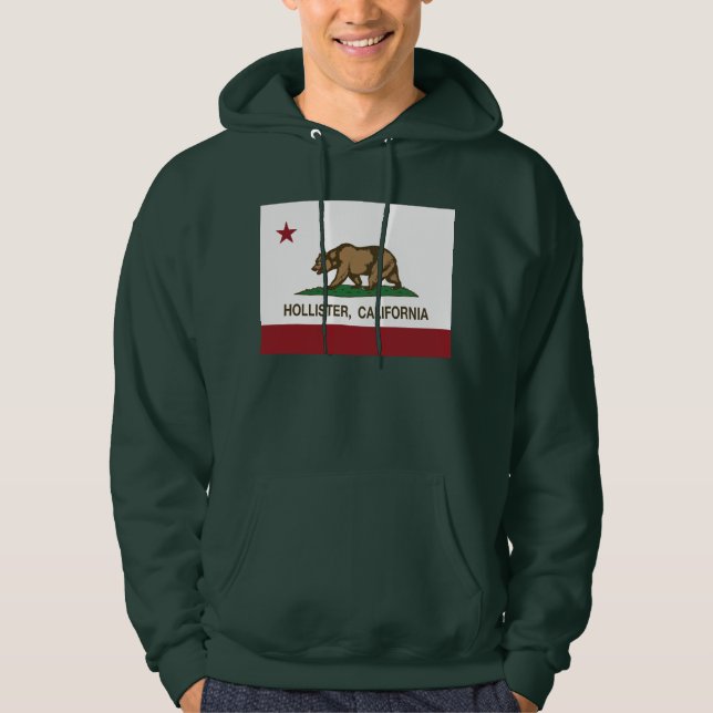 California State Flag Hollister Hoodie (Front)