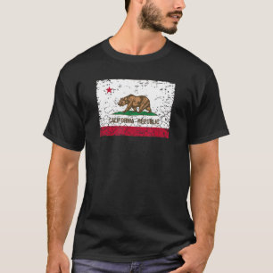 California State Flag Unique Design T-Shirt