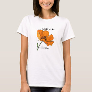 California State Flower T-Shirt for Women