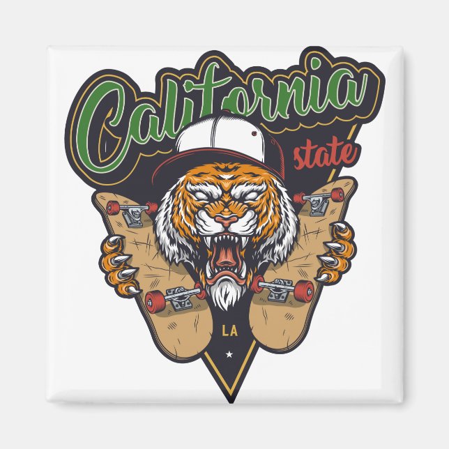 California State Magnet (Front)