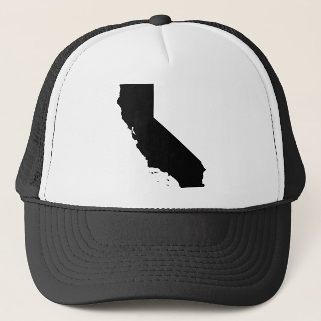 California State outline Trucker Hat (Front)