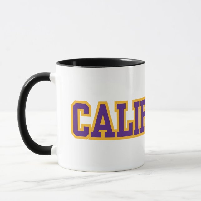 California State Pride Custom Two-Tone Coffee Mug (Left)
