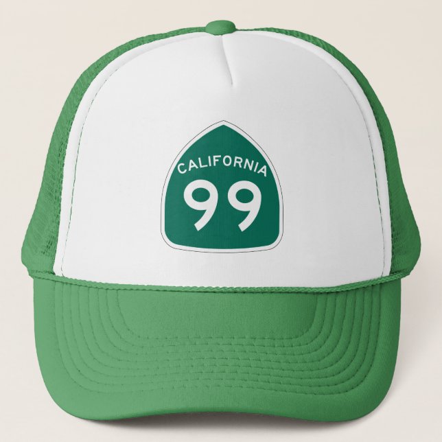 California State Route 99 Trucker Hat (Front)