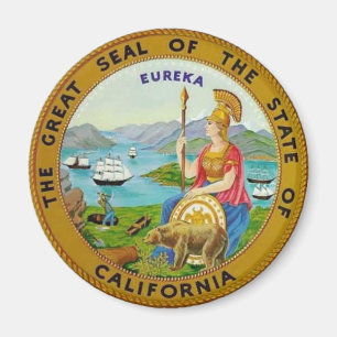 California State Seal Magnet