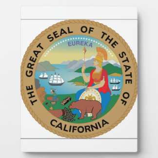California State Seal Plaque