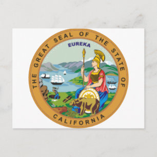 California State Seal Postcard