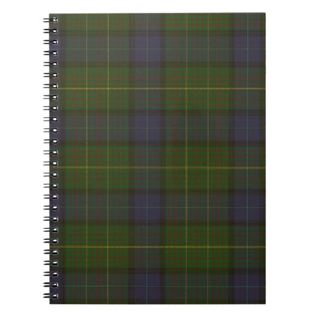 California state tartan notebook (Front)