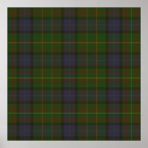 California state tartan poster
