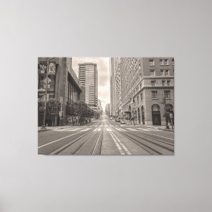 California Street San Francisco Canvas Print