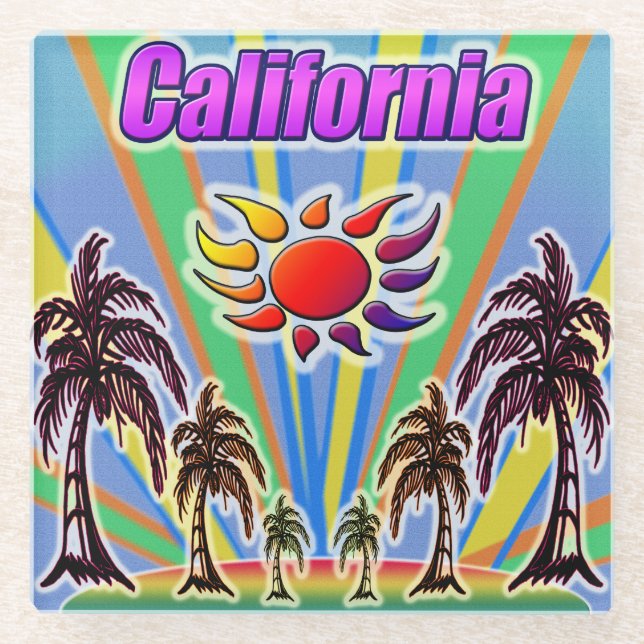 California Summer Love Coaster (Front)