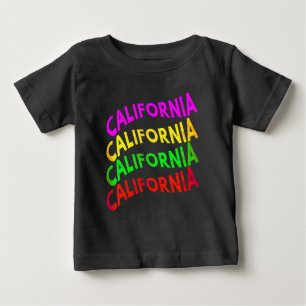 California Summer Typography gift Baby T-Shirt