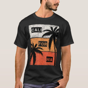 California Summer Vacation Vintage T-Shirt