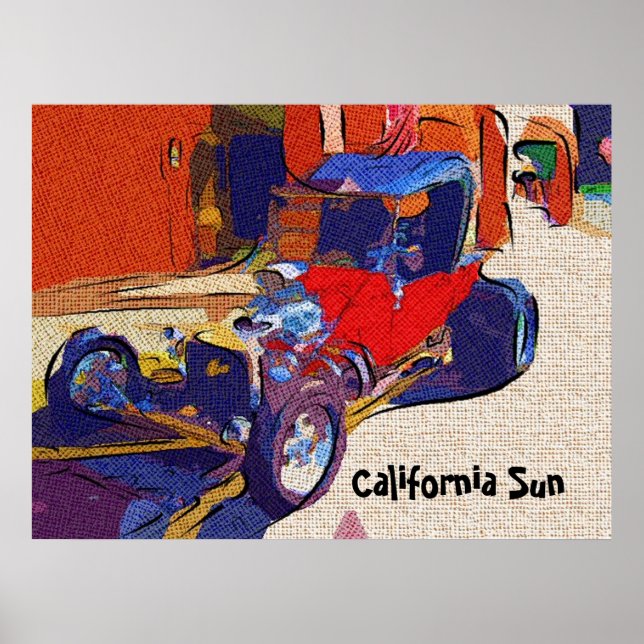 California Sun Poster (Front)
