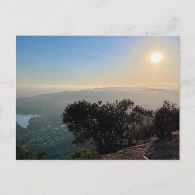 California sunset postcard (Front)