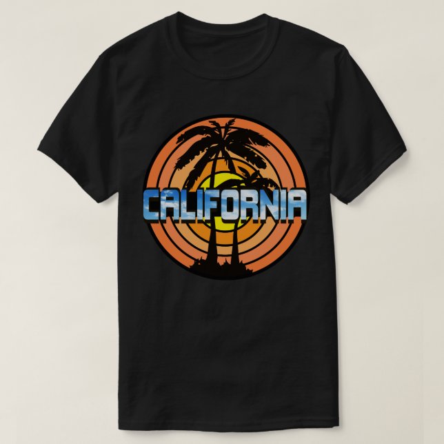 California Sunset T-Shirt (Design Front)