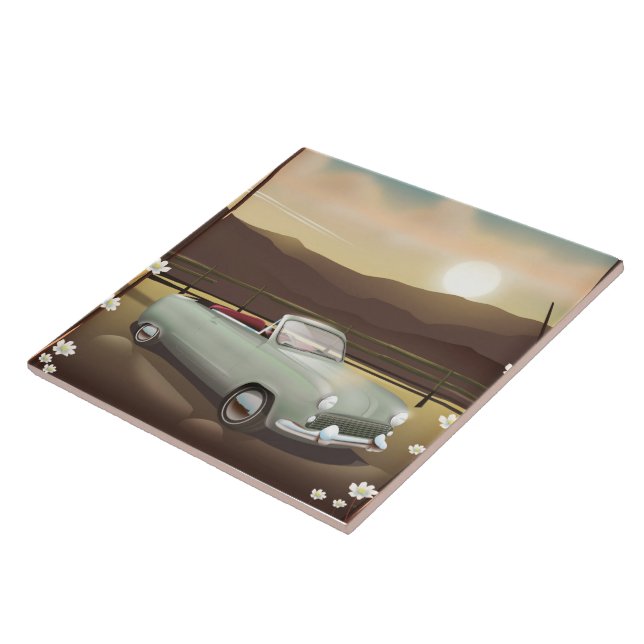 California Sunset Tile (Side)