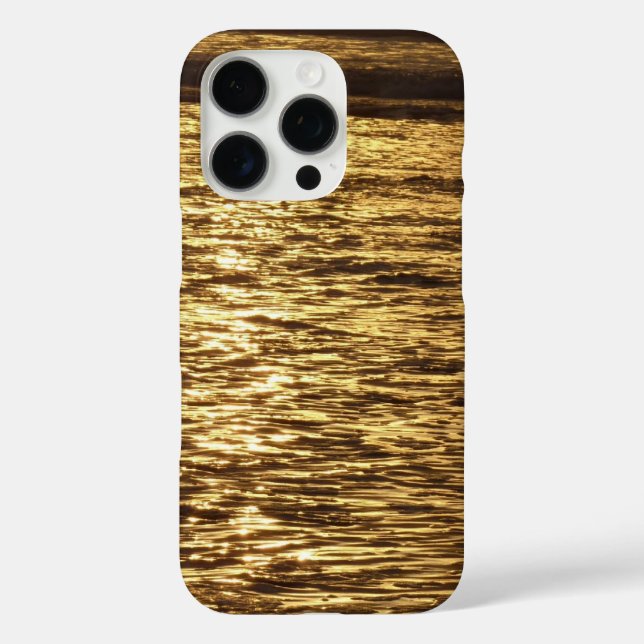 California Sunset Waves Ocean Seascape Case-Mate iPhone Case (Back)