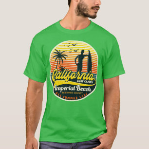 California Surf Camp Imperial Beach T-Shirt