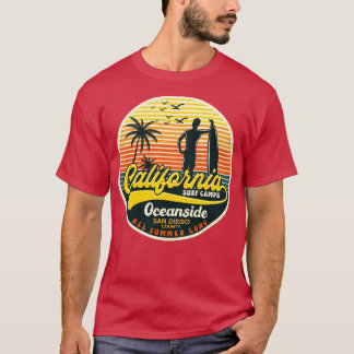California Surf Camp Oceanside T-Shirt