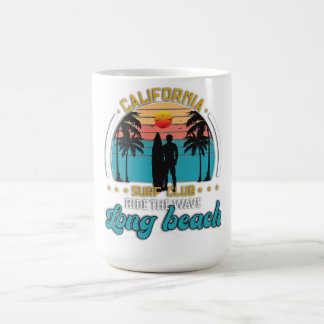 California Surf Club Long Beach Sunset T-Shirt – R Coffee Mug