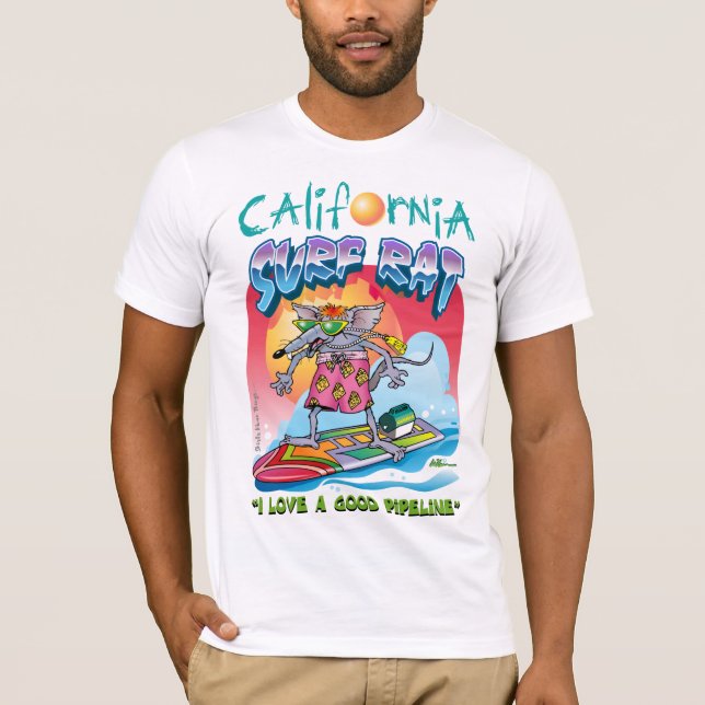 California Surf Rat T-Shirt (Front)