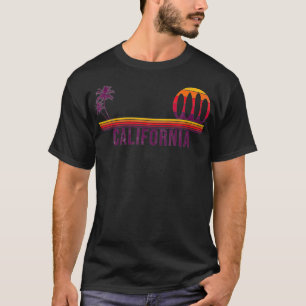 California Surf Vintage Surf Board Surfer T-Shirt