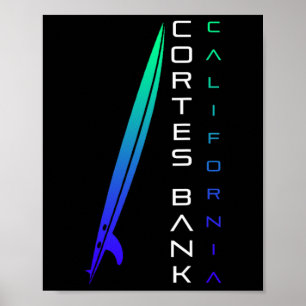 California Surfing - Cortes Nk - Stylish Surfer _1 Poster