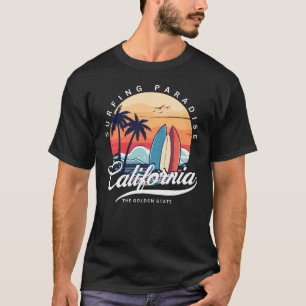 California Surfing Paradise Men's T-Shirt