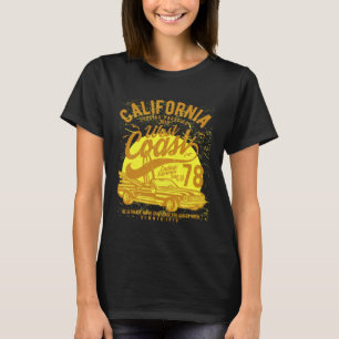 California Surfing Paradise West Coast Since 78 T-Shirt
