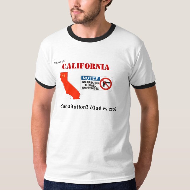 California T-Shirt (Front)