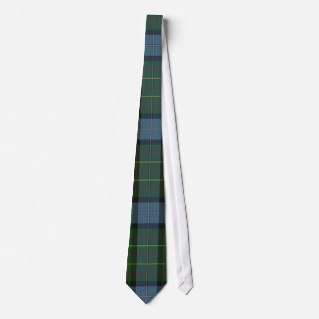 California Tartan Plaid Tie (Front)