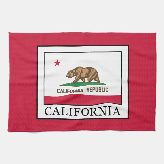 California Tea Towel (Horizontal)