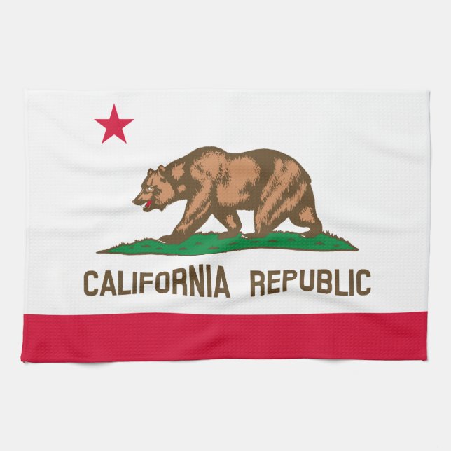 California Tea Towel (Horizontal)
