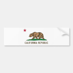 California - The Golden State Bumper Sticker