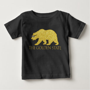 California, the Golden State for California Fans Baby T-Shirt