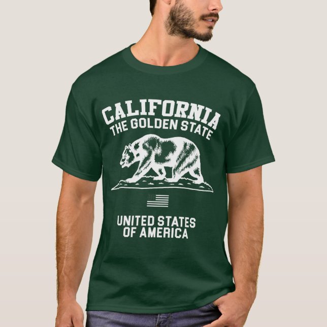 California The Golden State T-Shirt (Front)