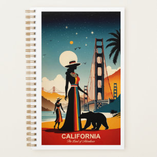 California: The Land of Adventures Planner