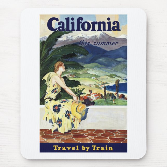 California This Summer Mouse Pad (Front)