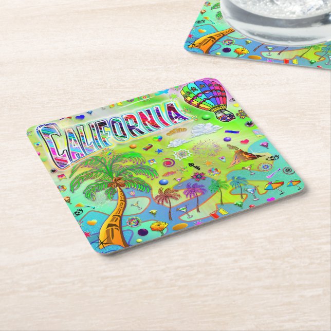 California Timeless Melody Coaster (Angled)