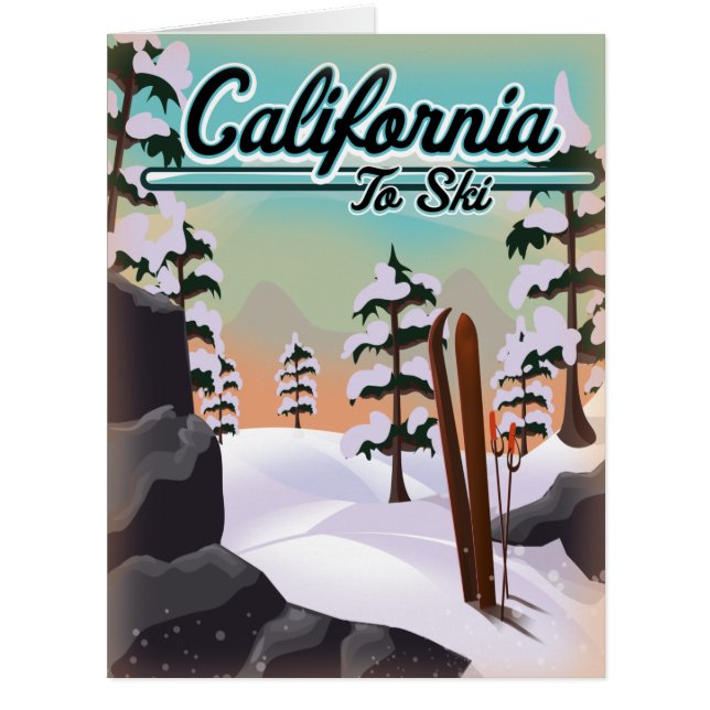 California To Ski (Front)
