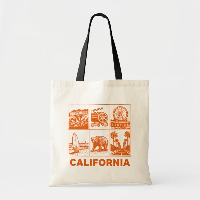 California Tote Bag (Front)