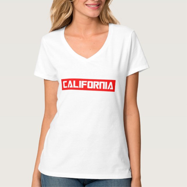 California Transformers Style T-Shirt (Front)