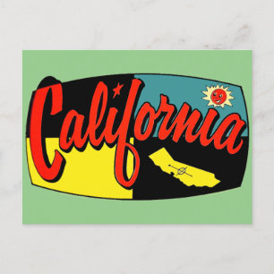 California Travel - Postcard