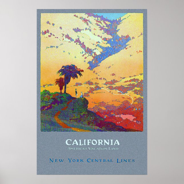 California Travel Poster (Front)