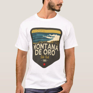 California Treasures Badge- Montana De Oro State P T-Shirt